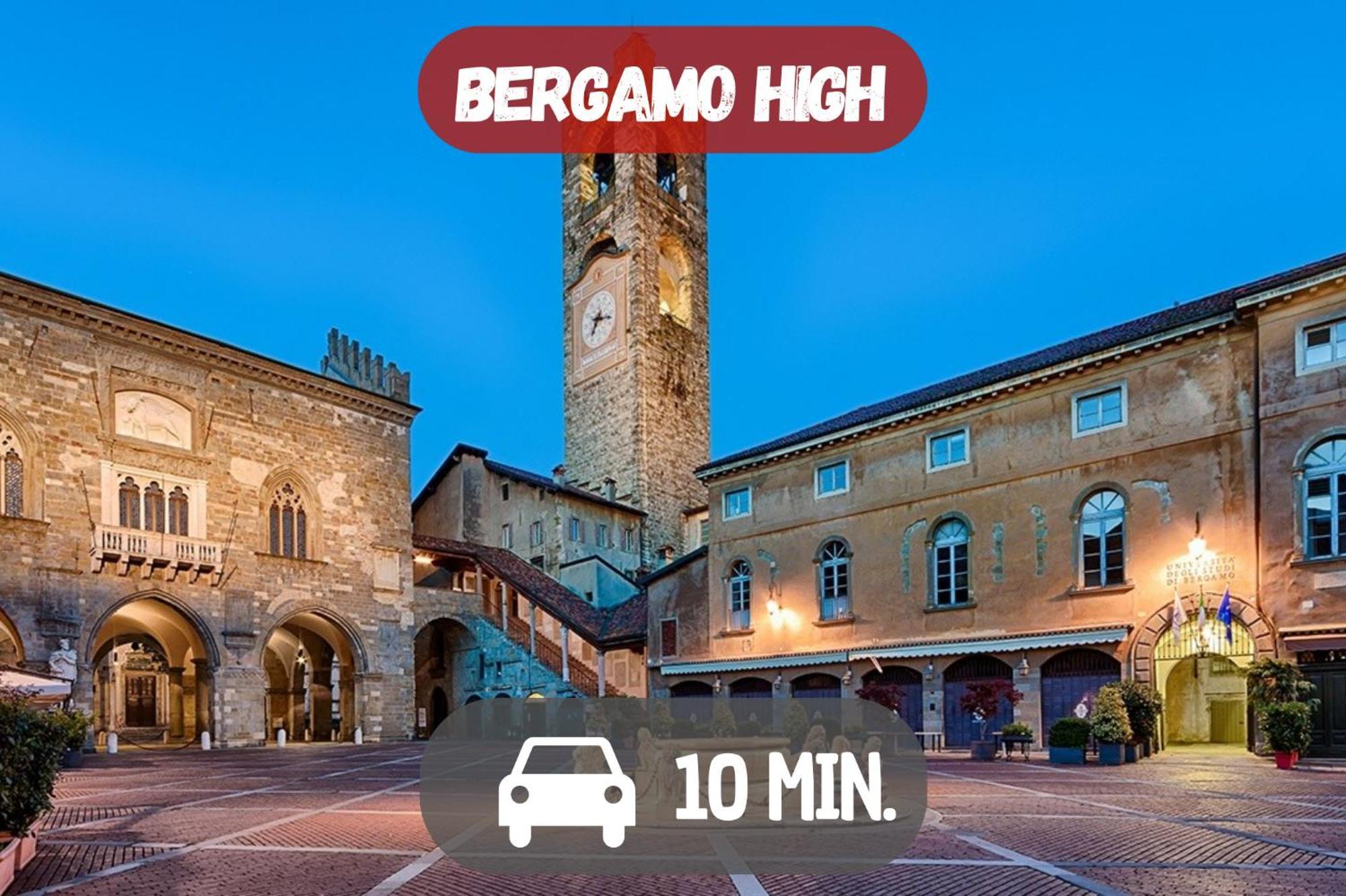 10' From The Venetian Walls, Luxury House With Spa Μπέργκαμο Εξωτερικό φωτογραφία