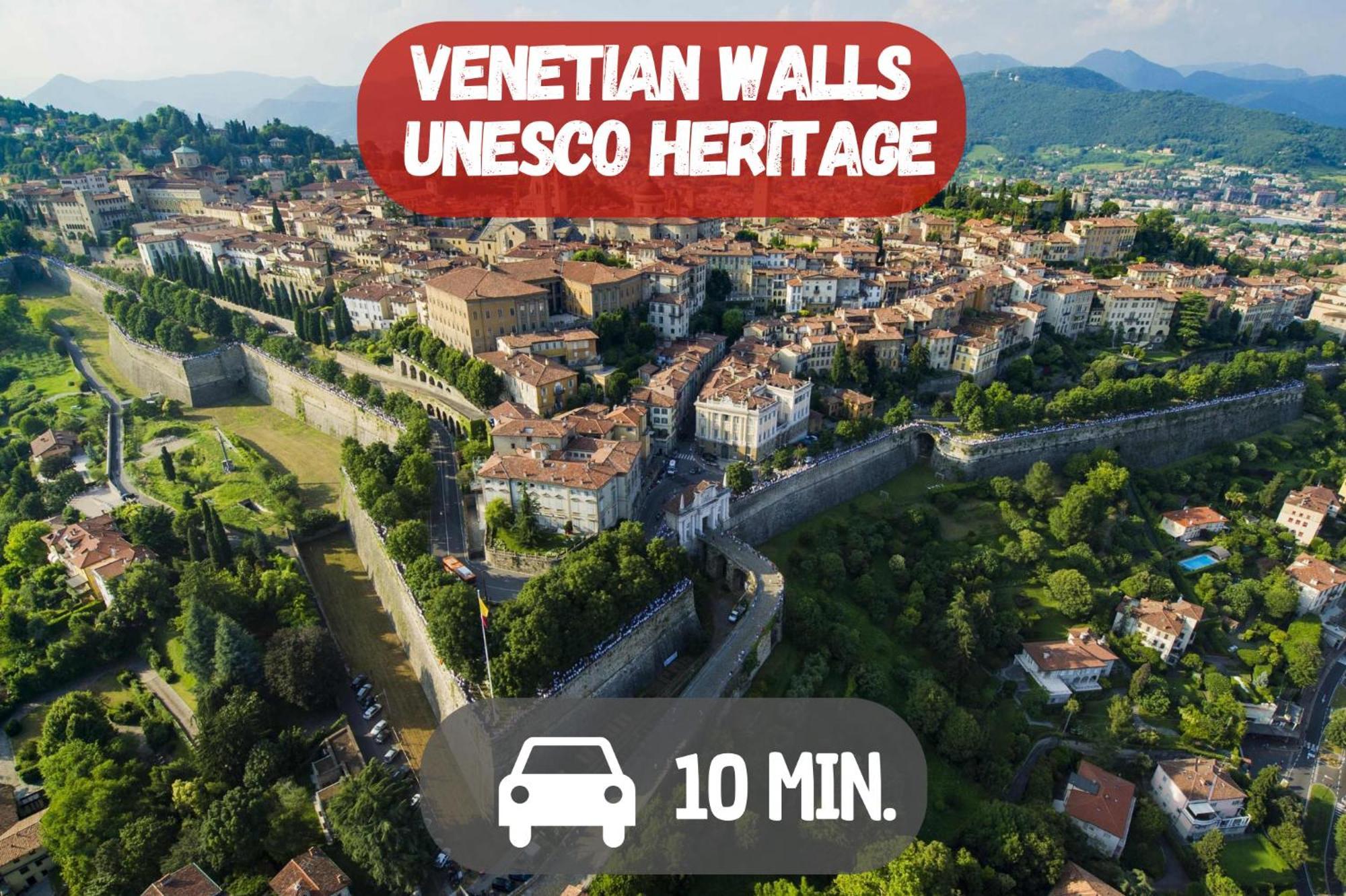 10' From The Venetian Walls, Luxury House With Spa Μπέργκαμο Εξωτερικό φωτογραφία